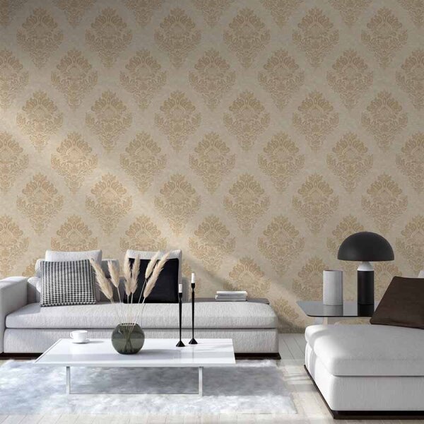 Tapete Beige, Creme livingwalls Vliestapete (379013)