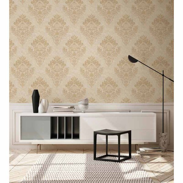 Tapete Beige, Creme livingwalls Vliestapete (379013)