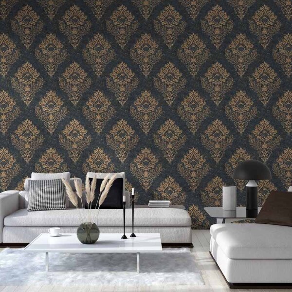 Tapete Blau livingwalls Vliestapete (379012)