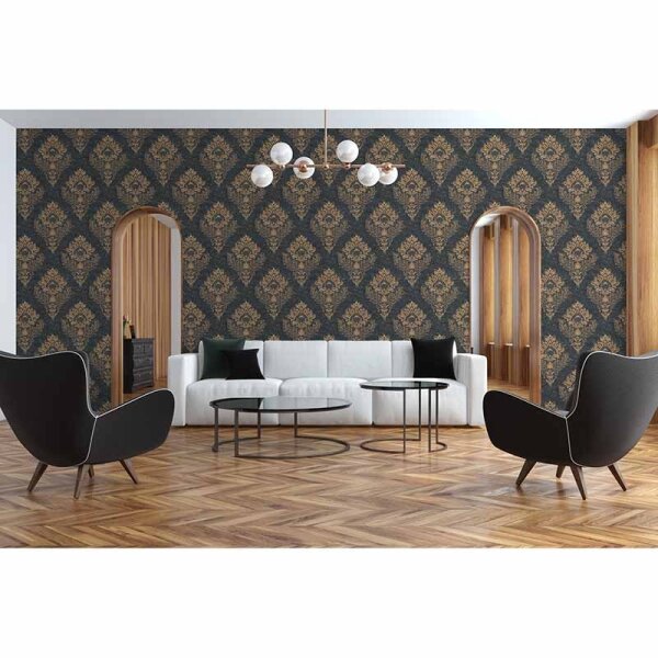 Tapete Blau livingwalls Vliestapete (379012)