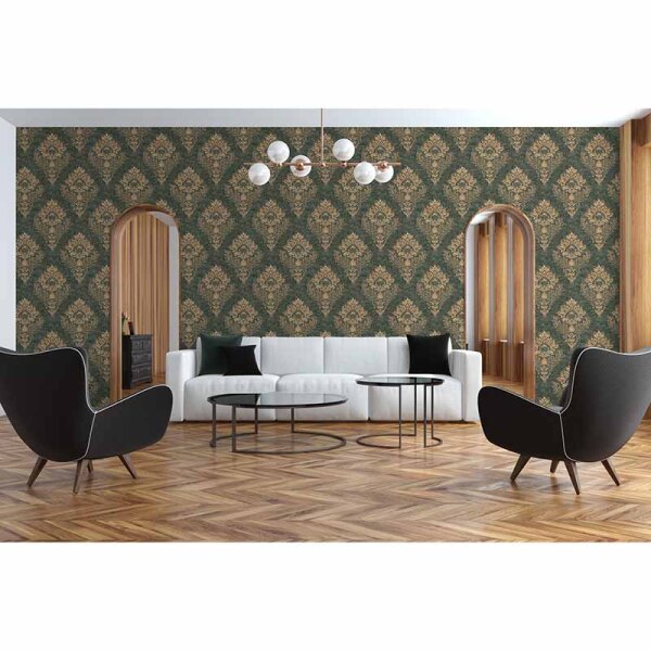 Tapete Grün livingwalls Vliestapete (379011)