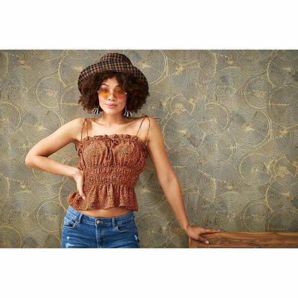 Tapete Gold, Kupfer livingwalls Vliestapete (379003)