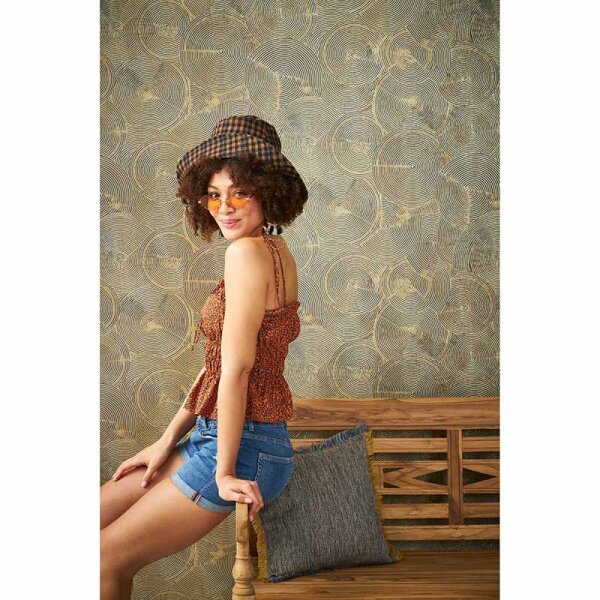 Tapete Gold, Kupfer livingwalls Vliestapete (379003)