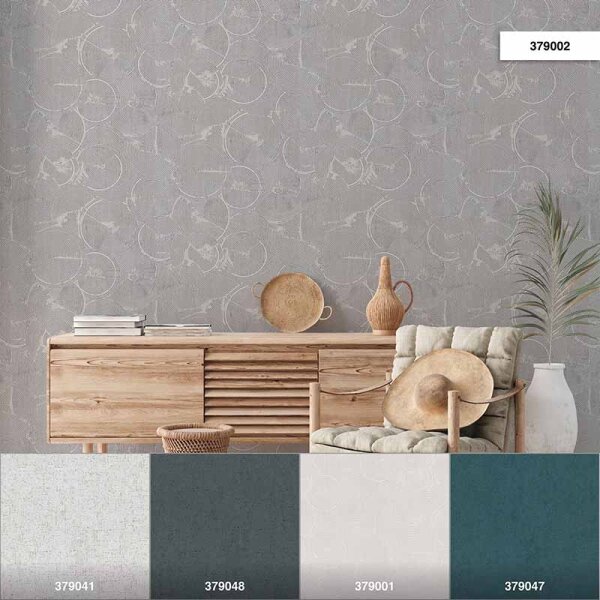 Tapete Grau, Silber livingwalls Vliestapete (379002)