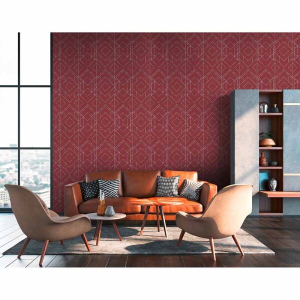 Tapete Rot livingwalls Vliestapete (378692)