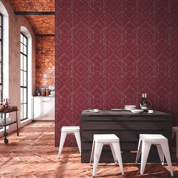 Tapete Rot livingwalls Vliestapete (378692)