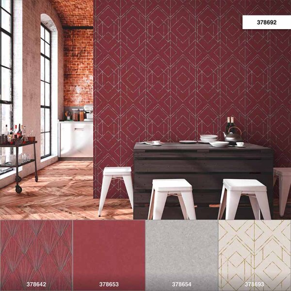 Tapete Rot livingwalls Vliestapete (378692)