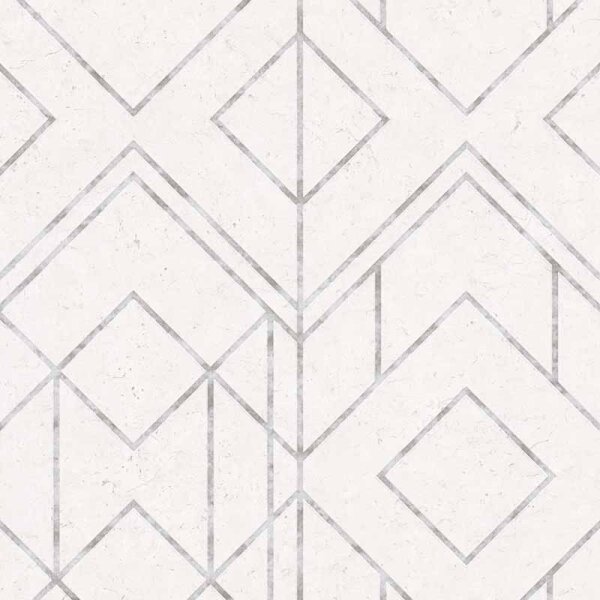 Tapete Grau, Silber, Weiß livingwalls Vliestapete (378691)