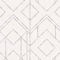 Tapete Grau, Silber, Wei&szlig; livingwalls Vliestapete...