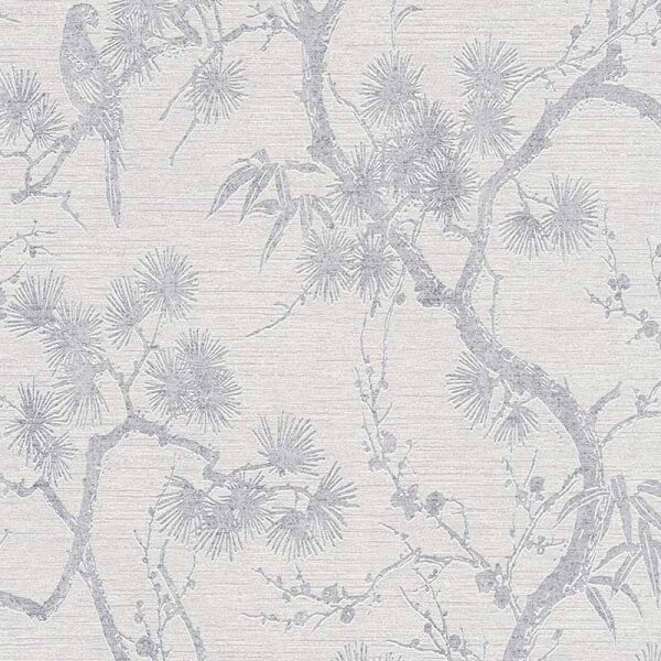 Tapete Grau, Silber livingwalls Vliestapete (378673)