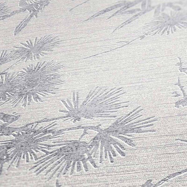 Tapete Grau, Silber livingwalls Vliestapete (378673)