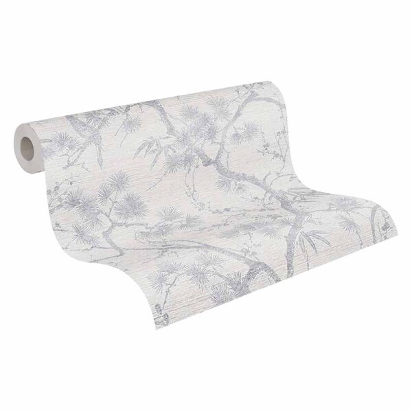 Tapete Grau, Silber livingwalls Vliestapete (378673)