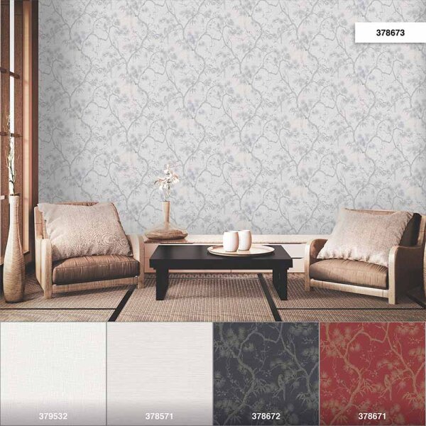 Tapete Grau, Silber livingwalls Vliestapete (378673)