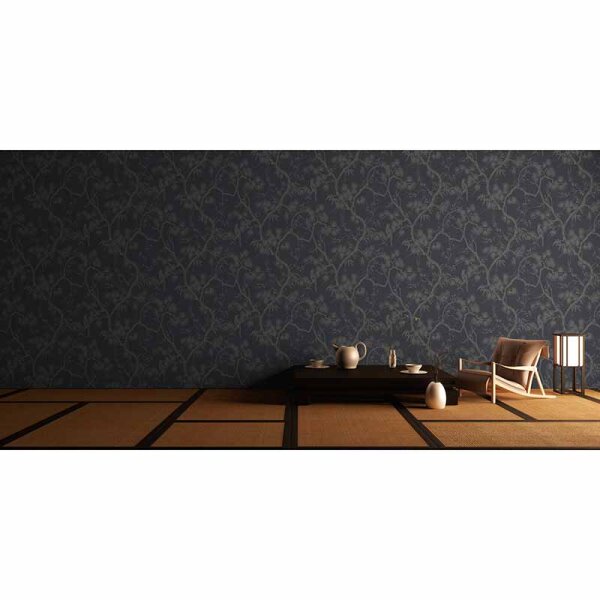 Tapete Schwarz, Anthrazit livingwalls Vliestapete (378672)