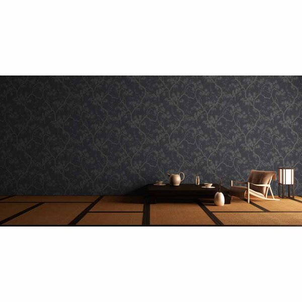 Tapete Schwarz, Anthrazit livingwalls Vliestapete (378672)