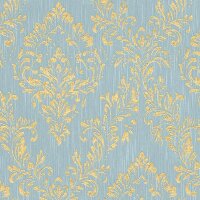 Tapete T&uuml;rkis Architects Paper Textiltapete (306595)