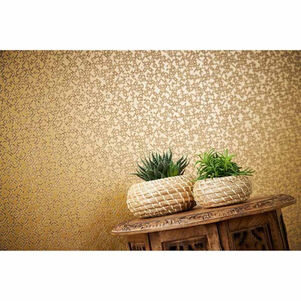 Tapete Gold, Kupfer livingwalls Vliestapete (378661)