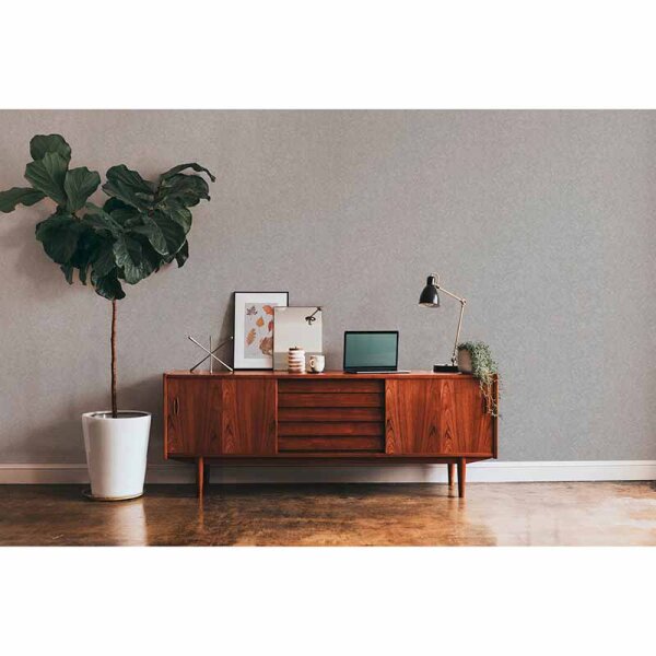 Tapete Grau, Silber livingwalls Vliestapete (378654)