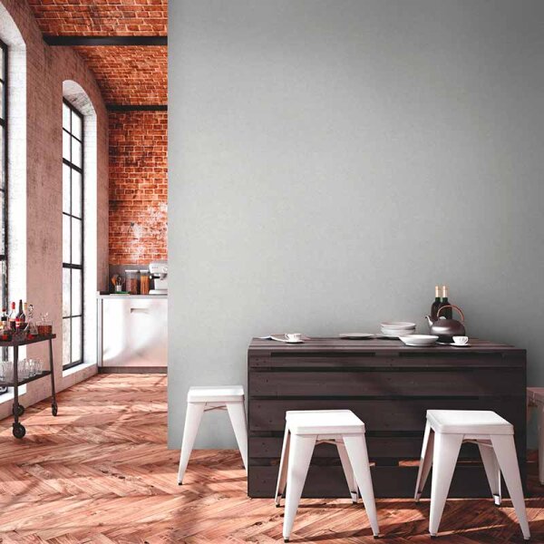 Tapete Grau, Silber, Weiß livingwalls Vliestapete (378652)