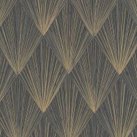 Tapete Gold, Kupfer, Schwarz, Anthrazit livingwalls...