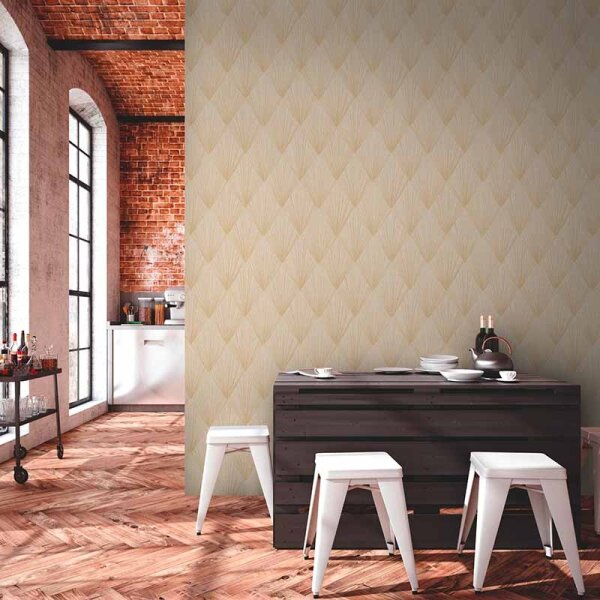 Tapete Beige, Creme livingwalls Vliestapete (378643)