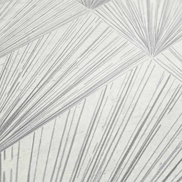 Tapete Grau, Silber livingwalls Vliestapete (378641)