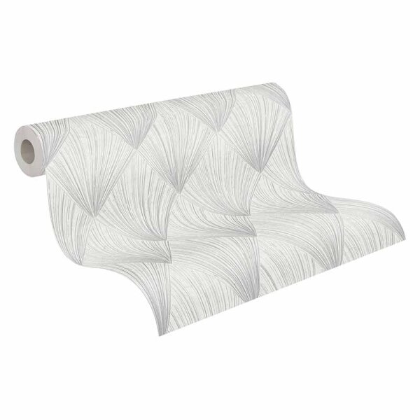 Tapete Grau, Silber livingwalls Vliestapete (378641)