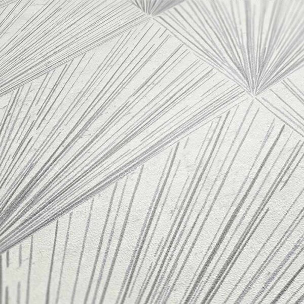 Tapete Grau, Silber livingwalls Vliestapete (378641)