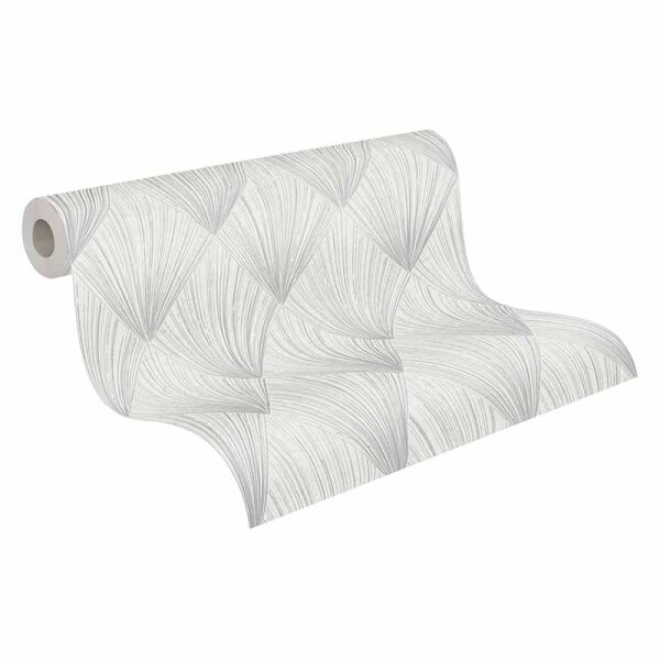 Tapete Grau, Silber livingwalls Vliestapete (378641)