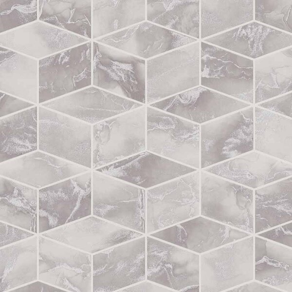 Tapete Beige, Creme, Grau, Silber livingwalls Vliestapete (378631)