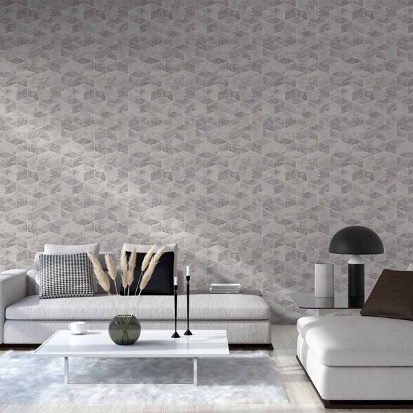 Tapete Beige, Creme, Grau, Silber livingwalls Vliestapete (378631)