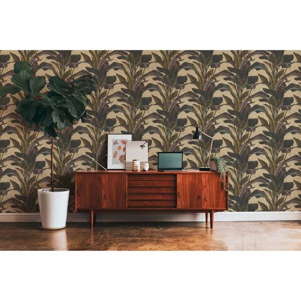 Tapete Braun, Gold, Kupfer livingwalls Vliestapete (378624)
