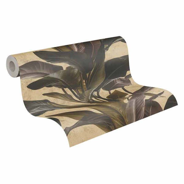 Tapete Braun, Gold, Kupfer livingwalls Vliestapete (378624)