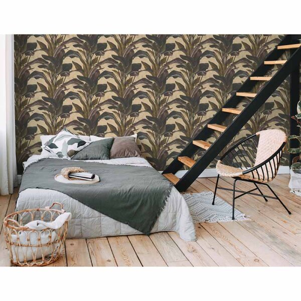 Tapete Braun, Gold, Kupfer livingwalls Vliestapete (378624)