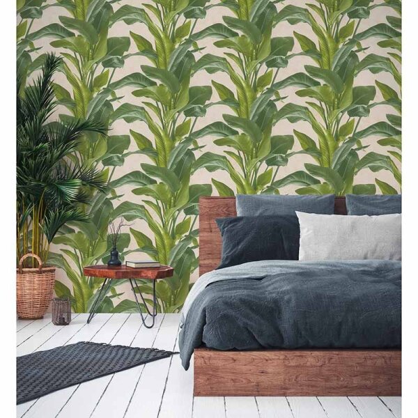 Tapete Grün livingwalls Vliestapete (378623)