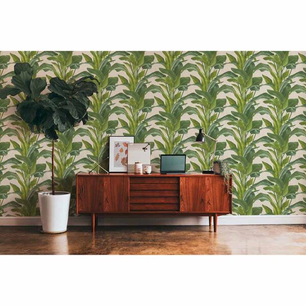 Tapete Grün livingwalls Vliestapete (378623)