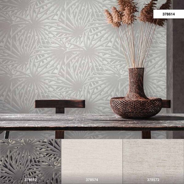 Tapete Grau, Silber livingwalls Vliestapete (378614)