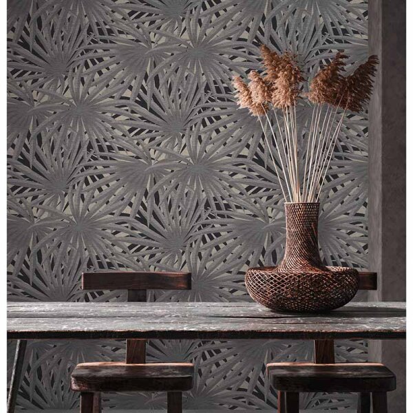 Tapete Grau, Silber livingwalls Vliestapete (378612)