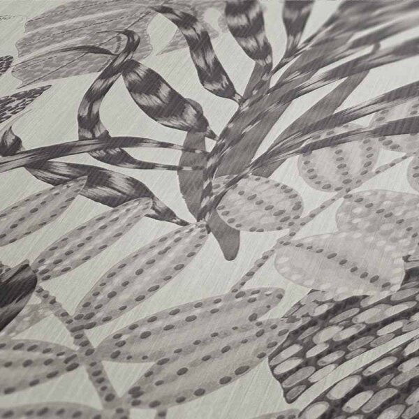 Tapete Grau, Silber livingwalls Vliestapete (378604)