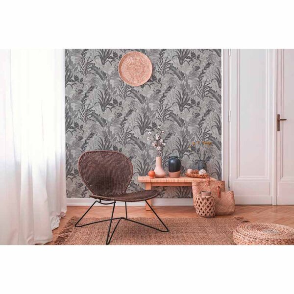 Tapete Grau, Silber livingwalls Vliestapete (378604)