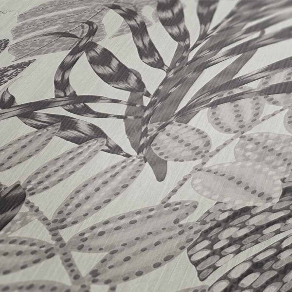 Tapete Grau, Silber livingwalls Vliestapete (378604)