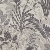 Tapete Grau, Silber livingwalls Vliestapete (378604)