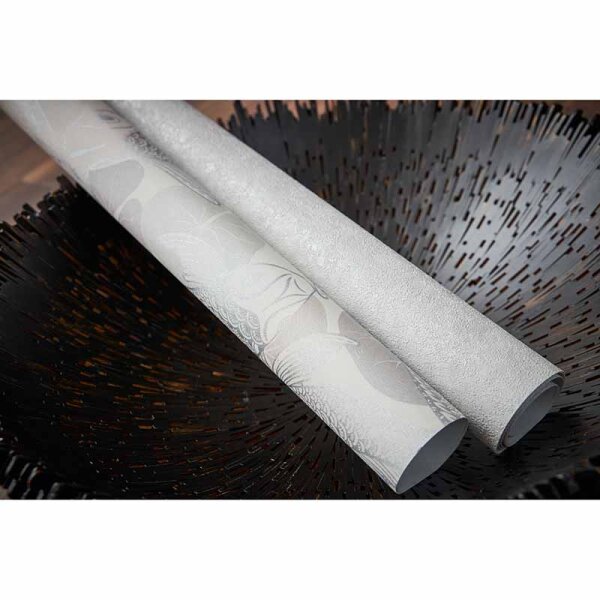 Tapete Weiß livingwalls Vliestapete (378596)