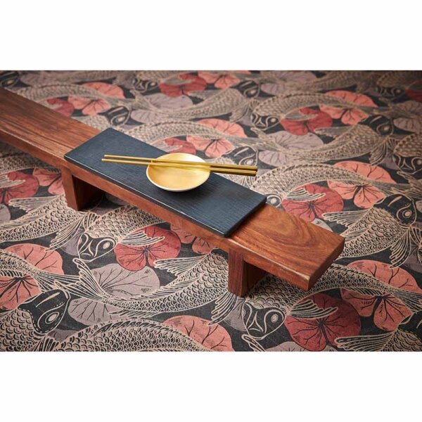 Tapete Gold, Kupfer, Rot, Schwarz, Anthrazit livingwalls Vliestapete (378595)