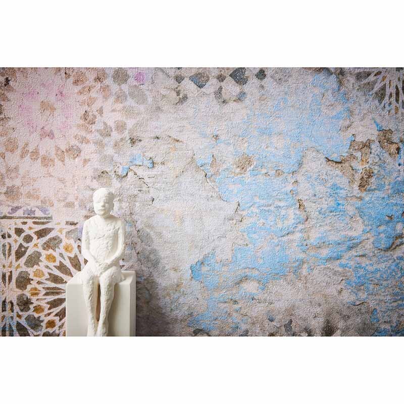 Tapete Gold, Kupfer, Rot, Schwarz, Anthrazit livingwalls Vliestapete (378595)