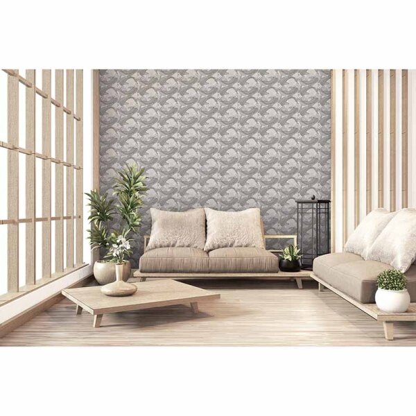 Tapete Grau, Silber livingwalls Vliestapete (378591)