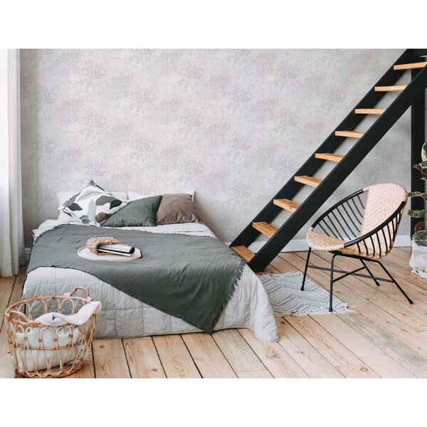 Tapete Grau, Silber livingwalls Vliestapete (378583)