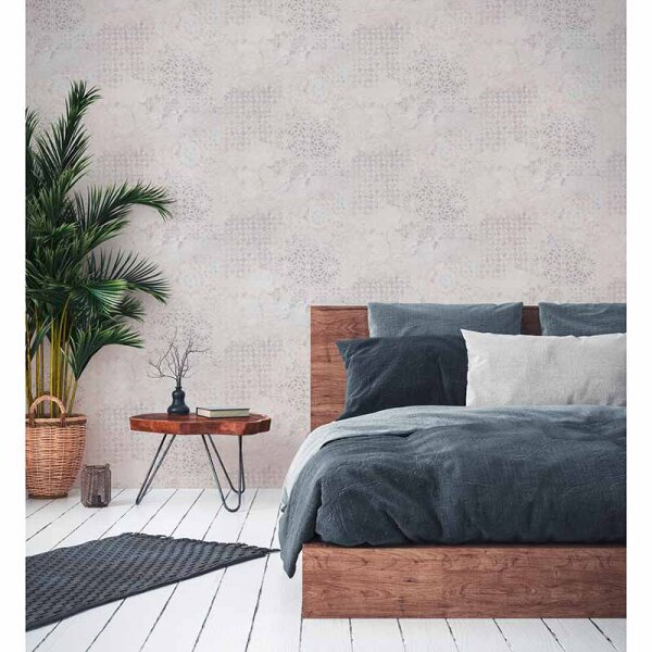 Tapete Grau, Silber livingwalls Vliestapete (378583)