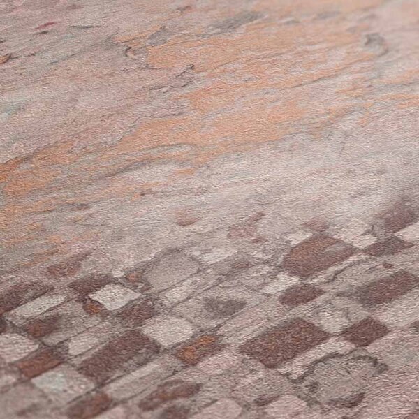 Tapete Pastellfarben, Rosa, Rose livingwalls Vliestapete (378582)