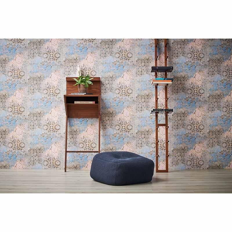 Tapete Blau, Grau, Silber livingwalls Vliestapete (378581)